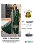 Fabric Lawn 3 Pcs New Arrival Unstitched Ladies Suit With Lawn Dupatta For Women
