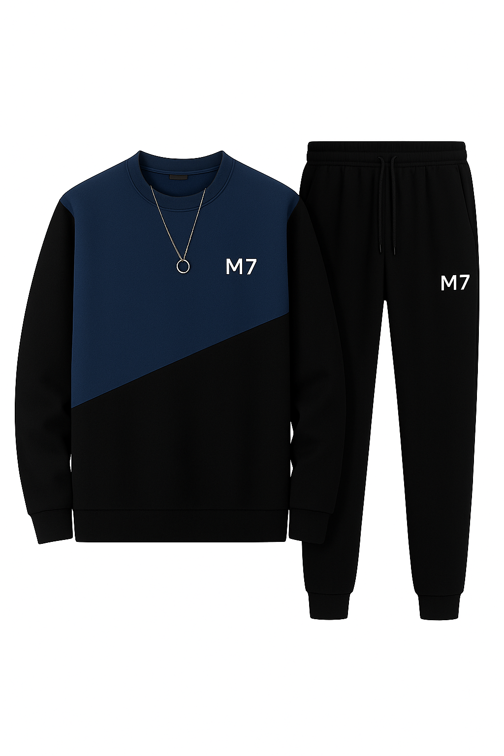SA Trader Premium Tracksuit - Multicolor Winter Cotton Jersey - Full Sleeve T-Shirt & Trouser Set For Men